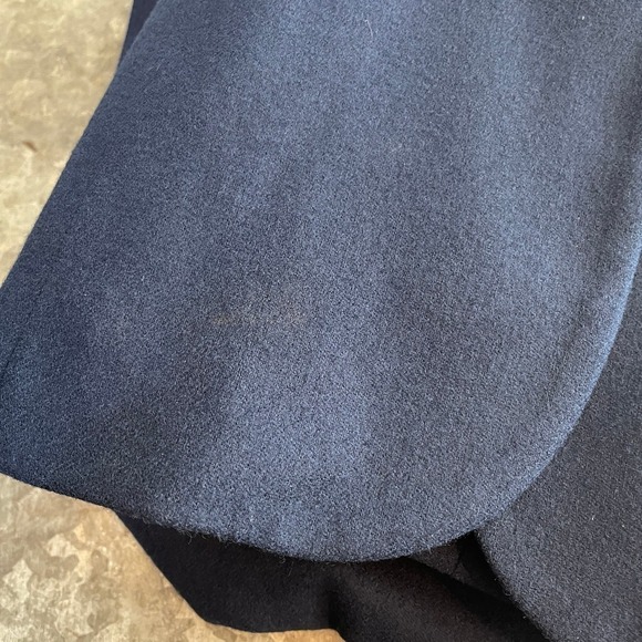 Vintage Pendleton Womens Blazer Jacket Sz 14 Wool Sport Coat USA Navy Blue Gold - Picture 6 of 16